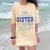 Proud Sister Of Two Class Of 2025 Graduates Twins Graduation Comfort Color Blast T-Shirt Citrine