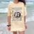 Puzzling Makes Me Feel Less Murdery Introvert Puzzle Cat Comfort Color Blast T-Shirt Citrine