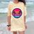 Retro 80s Synthwave Sunset & Palm Trees Retro Nostalgia 80s Comfort Color Blast T-Shirt Citrine