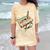 Retro Cassette Tape & Pencil Rewind Nostalgia Party 80s 90s Premium Comfort Color Blast T-Shirt Citrine