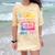 Retro Girls Just Wanna Have Fun Nostalgia 1980s 80's Premium Tri-Blend Comfort Color Blast T-Shirt Citrine