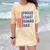 Retro Proud Coast Guard Dad Graduation Dad Usa Flag Outfit Comfort Color Blast T-Shirt Citrine