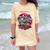 Retro Graphic Print With a Touch Of Nostalgia Comfort Color Blast T-Shirt Citrine