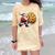 Santa Holding Cookie Xmas Baker Introvert Christmas Comfort Color Blast T-Shirt Citrine Santa Holding Cookie Xmas Baker Introvert Christmas Comfort Color Blast T-Shirt Citrine
