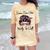 I Came I Saw I Had Anxiety So I Left Messy Bun Introvert Comfort Color Blast T-Shirt Citrine