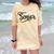 That Says Senior Cursive Script Graduation Comfort Color Blast T-Shirt Citrine