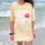 Sen18r Shirt Senior 2018 Graduation Kiss Lips Comfort Color Blast T-Shirt Citrine