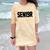SEN19R Senior 2019 High School Graduation Party T-Shirt Comfort Color Blast T-Shirt Citrine