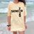 Senior 2020 Football Graduation Shirt Comfort Color Blast T-Shirt Citrine