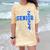 Senior 2024 Graphic Class Of 2024 Graduation Graphic Comfort Color Blast T-Shirt Citrine