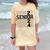 Senior 2024 Class Of 2024 Graduation 2024 Women Boy Girl Comfort Color Blast T-Shirt Citrine