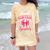 Senior 2026 Class Of 26 Coquette Pink Bow Graduation Sister Comfort Color Blast T-Shirt Citrine
