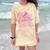 Senior 2026 Class Of 2026 Cute Coquette Pink Bow Graduation Comfort Color Blast T-Shirt Citrine