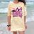 Senior 2027 Class Of 2027 Coquette Girl Pink Graduation 2027 Comfort Color Blast T-Shirt Citrine