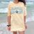 Senior 26 Graduation Class Of 2026 Bow Blue Toile Floral Comfort Color Blast T-Shirt Citrine