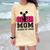 Senior Cheerleader Mom Cheer Class Of 2025 Graduation Women Comfort Color Blast T-Shirt Citrine