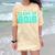 Senior Class Of 2016 Graduation T Shirt For Her Or Him Comfort Color Blast T-Shirt Citrine