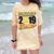 Senior Class Of 2019 Tshirt Graduation School Volleyball Comfort Color Blast T-Shirt Citrine