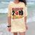 Senior Class Of 2019 Tshirt Graduation Students Football Comfort Color Blast T-Shirt Citrine