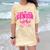 Senior Class Of 2026 Coquette Pink Bow Graduation 2026 Comfort Color Blast T-Shirt Citrine