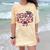 Senior Class Of 2027 Coquette Pink Bow Graduation 2027 Women Comfort Color Blast T-Shirt Citrine