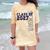 Senior Class Of 2027 Graduation Year High School & College Comfort Color Blast T-Shirt Citrine