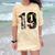 Senior Floral Class Of 2019 Shirt Graduation Idea Comfort Color Blast T-Shirt Citrine