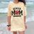 Senior Mom 2025 Cheer Mama Class Of 2025 Graduation Comfort Color Blast T-Shirt Citrine