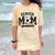Senior Mom 2025 Soccer Mom Class Of 2025 Graduation Comfort Color Blast T-Shirt Citrine