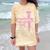 Senior Mom 2027 Class Of 2027 Coquette Bow Graduation 2027 Comfort Color Blast T-Shirt Citrine