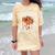 Senior Mom Class Of 2026 Coquette Bow Basketball Graduation Comfort Color Blast T-Shirt Citrine