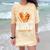 Senior Sister Class Of 2026 Basketball Graduation Heart Comfort Color Blast T-Shirt Citrine