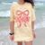 Senior Twenty Twenty-Six Coquette Graduation Class Of 2026 Comfort Color Blast T-Shirt Citrine