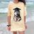 Siberian Husky Dog Graduation Cap Training School Graduate Men Women Kids Comfort Color Blast T-Shirt Citrine