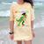 So Long Kindergarten Graduation Class 2025 Dinosaur Kids Comfort Color Blast T-Shirt Citrine