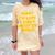 SORRY I'M LATE I DIDN'T WANT TO COME FUNNY INTROVERT PRESENT Comfort Color Blast T-Shirt Citrine SORRY I'M LATE I DIDN'T WANT TO COME FUNNY INTROVERT PRESENT Comfort Color Blast T-Shirt Citrine