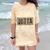 Straight Outta Cosmetology School Leopard Graduation Comfort Color Blast T-Shirt Citrine
