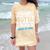 Straight Outta Junior High School Graduation Class Of 2022 Comfort Color Blast T-Shirt Citrine