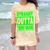 Straight Outta Third Grade Graduation Class Comfort Color Blast T-Shirt Citrine