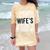 i Survived My Wife Doctorate Program PHD Wife Graduation Comfort Color Blast T-Shirt Citrine