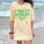 Swimming Senior Night Swim Senior 2026 Graduation 32 Comfort Color Blast T-Shirt Citrine