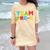Team Pre-K Shirt Teacher Boy Girl Back To School Graduation Comfort Color Blast T-Shirt Citrine