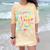 Tie Dye Happy Last Day Of School Graduation Teacher Student Comfort Color Blast T-Shirt Citrine
