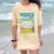 Women's Frutiger Aero Aesthetic Rainbow Glitch Art Comfort Color Blast T-Shirt Citrine Women's Frutiger Aero Aesthetic Rainbow Glitch Art Comfort Color Blast T-Shirt Citrine
