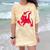 Yk2 Grunge Scary Cat With Shooting Stars 90s Nostalgia Comfort Color Blast T-Shirt Citrine