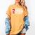 1 Social Battery Sarcastic Introverted Men Women Women's Comfort Colors T-Shirt Mustard