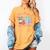 100 Days Of Coffee And Chaos Coquette Bow Book Apple Women's Comfort Colors T-Shirt Mustard