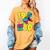 1980 Retro Raised In The 80s Old School Nostalgia Vibes Women's Comfort Colors T-Shirt Mustard