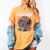 1980s 80s Reunion Nostalgia Memories Music School Grew Up Women's Comfort Colors T-Shirt Mustard
