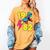 1982 Retro Raised In The 80s Old School Nostalgia Vibes Women's Comfort Colors T-Shirt Mustard